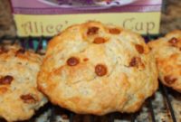 Wonderland Banana Butterscotch Scones