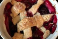 Individual Blackberry Cobbler Delights
