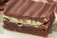 Mint Chocolate Swirl Brownie Dream