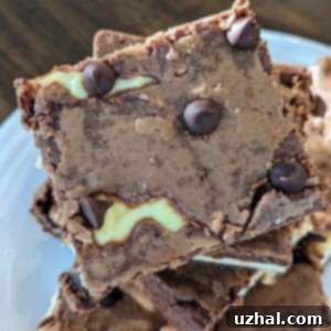 Thick Cream Cheese Brownie