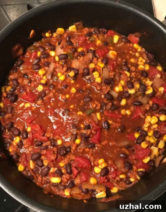 Vegetarian Chili with Tofu or Plant-Based Crumbles