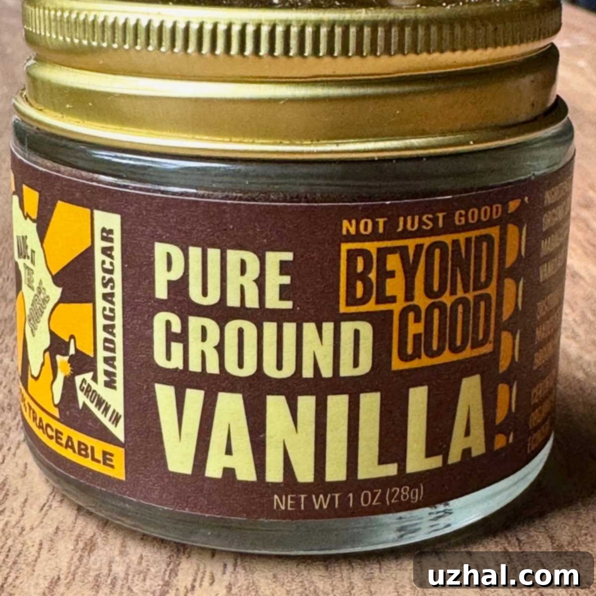 Beyond Good Pure Ground Vanilla bean powder for baking