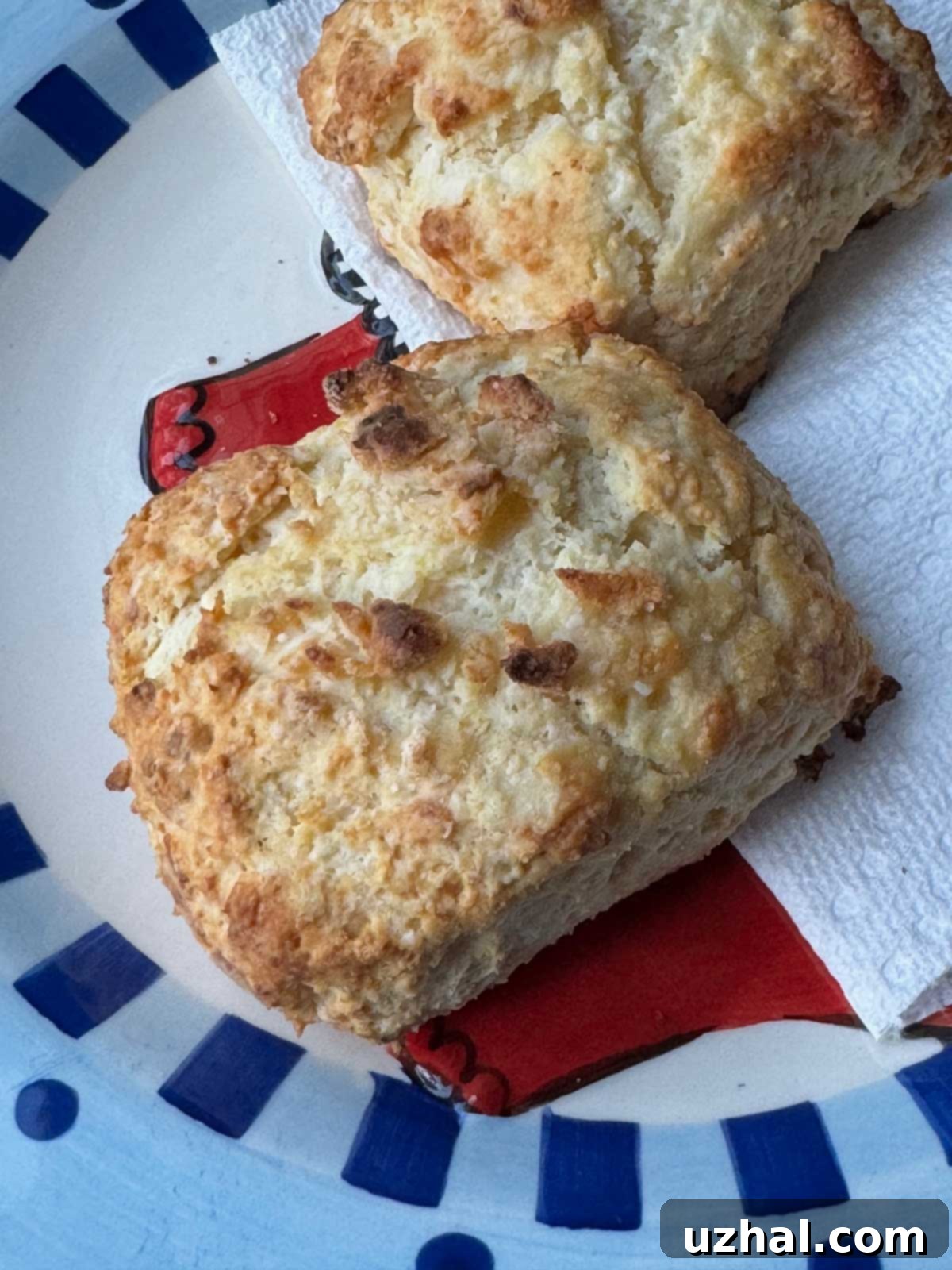 Cream Cheese Buttermilk Biscuit recipe that tastes like KFC biscuits.