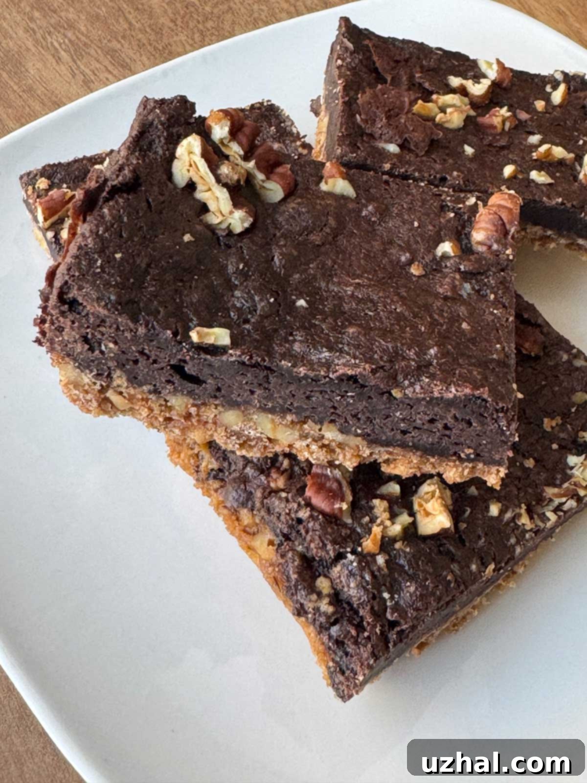 Crunch Crust Brownies recipe that calls for brownies mix.