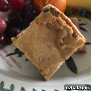 Finished Betty Crocker Praline Bars ready to be served