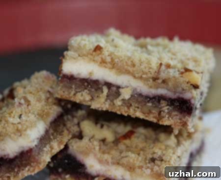 Triple Berry Cheesecake Bars