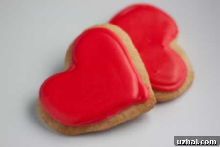 Cut Out Cookie Hearts