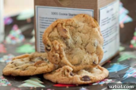 Homemade Cookie Mix ready for baking