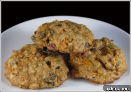 Carrot Cake Breakfast Cookies