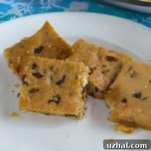 Healthy Chocolate Chip Walnut Bars