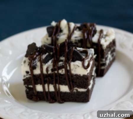 Oreo Stack Brownie