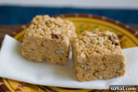 butterscotch rice krispies squares