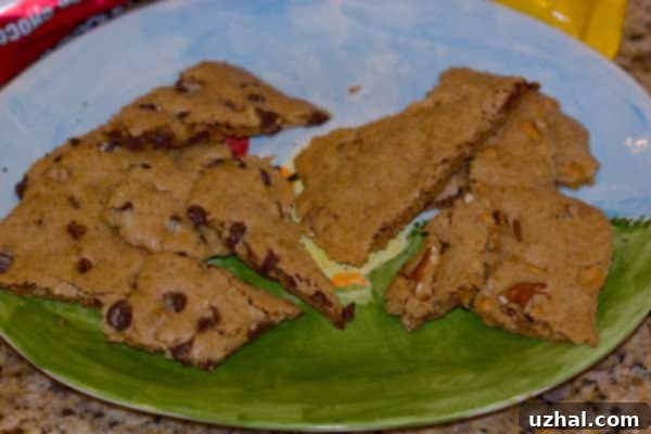 Chocolate Chip Cookie Bark