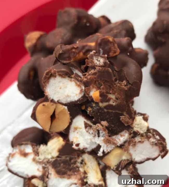 rocky road cashew candy