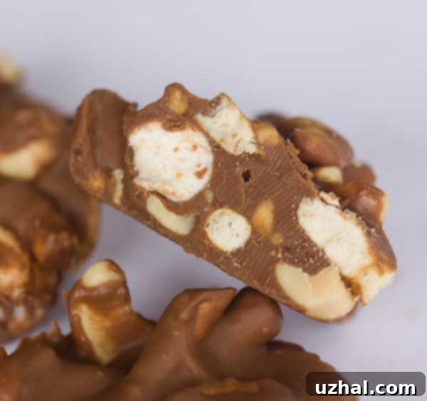 rocky road cashew candies