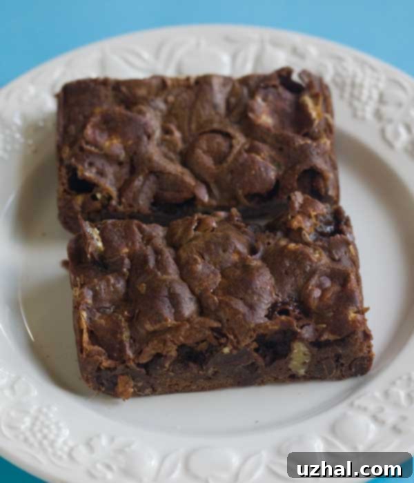 Perfectly baked Melted Marshmallow Brownies