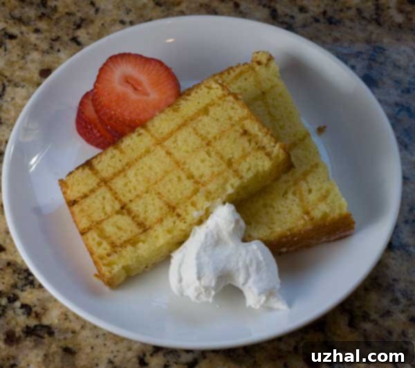 Grilled Pound Cake