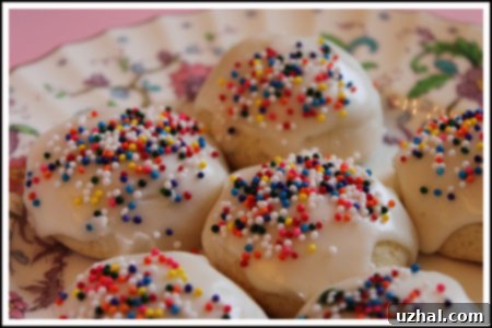 Elegant iced anise cookies, simple yet beautiful, with a delicate white glaze.