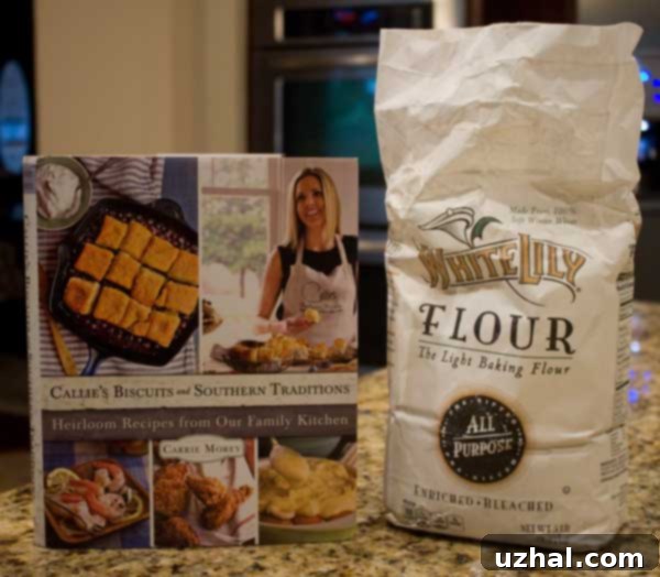 Callie's Biscuits made with White Lily self-rising flour, rated 5 stars