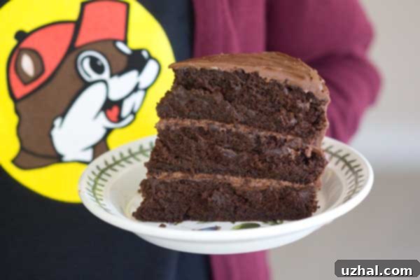 Three Layer Chocolate Cake