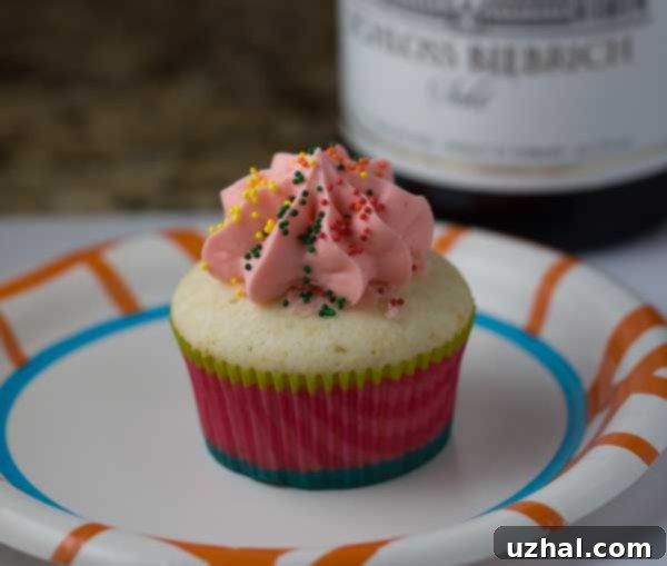 Champagne Cupcake