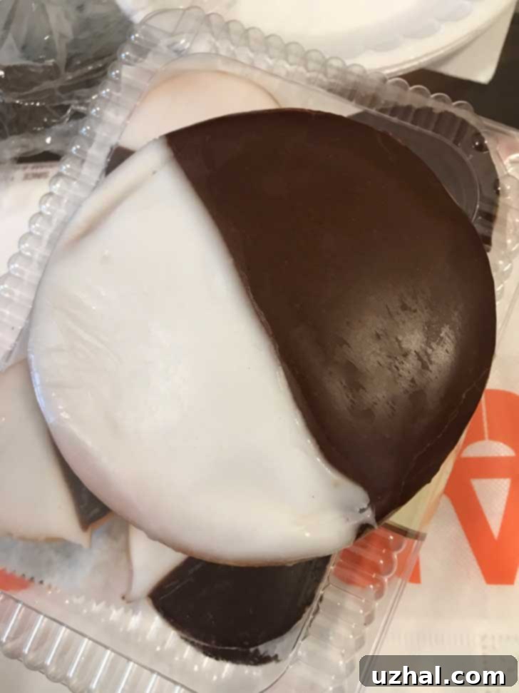 Zabar's Black and White Cookie from NYC