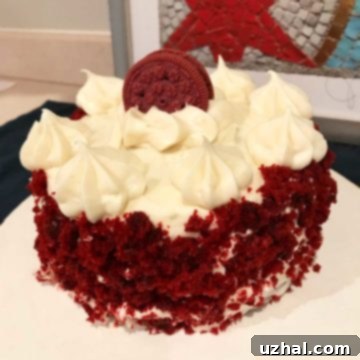 Six inch Red Velvet Cake