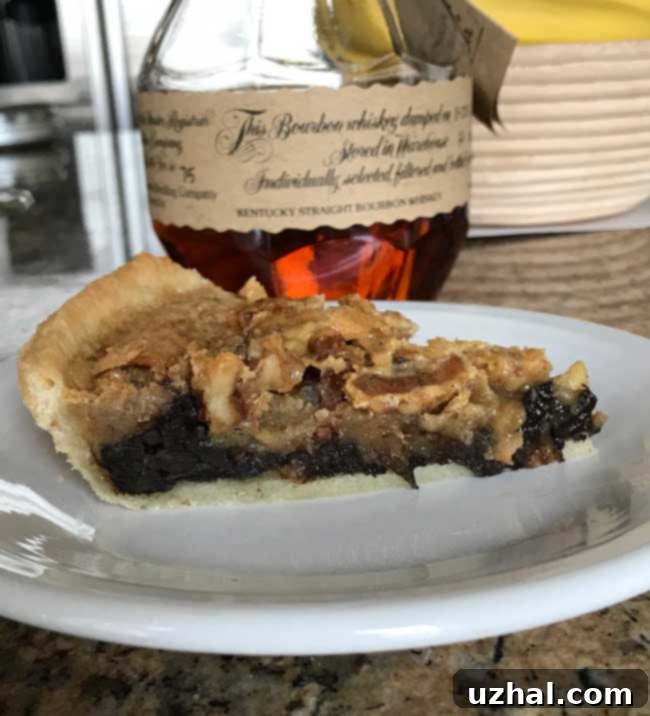 Derby Dessert - A classic bourbon chocolate walnut pie