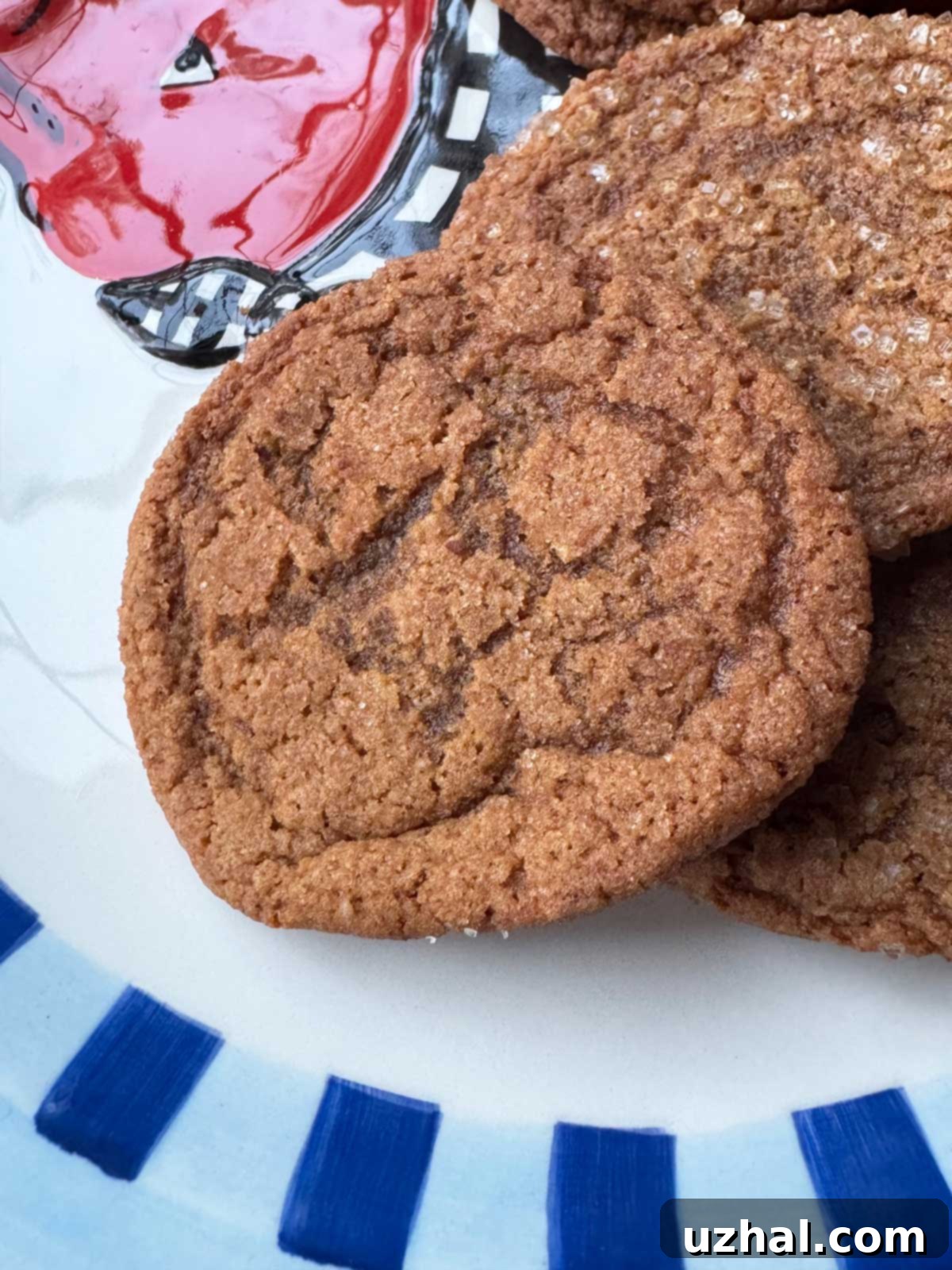 Classic English Gingersnaps 2 Crispy English Gingersnaps #2, a perfect spice cookie from Maida Heatter's recipe