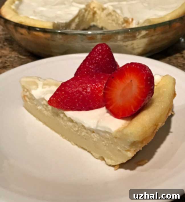 Impossible Cheesecake Pie