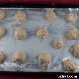 Close-up of baked cottage cheese dinner rolls with a golden crust