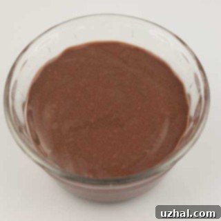 Pudding Made With Tofu - Chocolate Mint Flavor