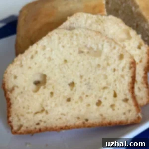 Delicious Melted Ice Cream Bread, a simple and quick dessert loaf