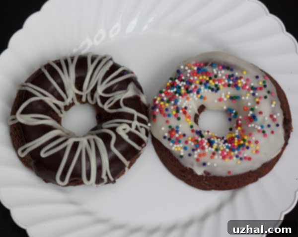 chocolate cake doughnuts