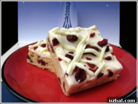 Cranberry Bliss Bars Clones