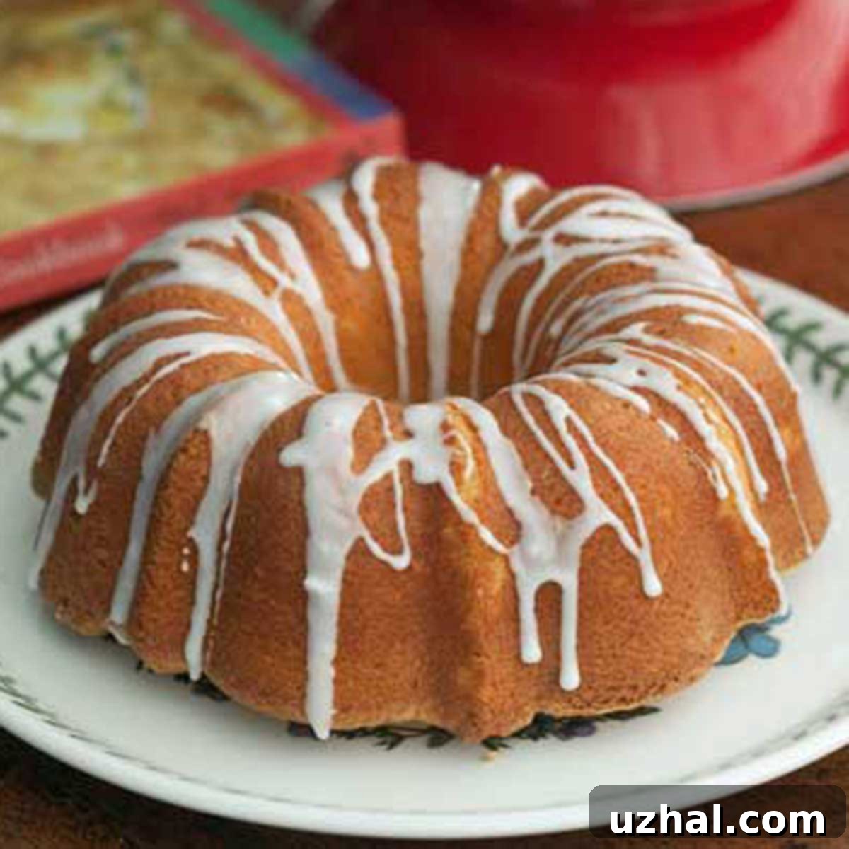 Zesty Lemon 7-Up Pound Cake 2 A beautifully golden-brown 7-Up Pound Cake from An African American Cookbook, baked in a classic Bundt pan and lightly dusted with powdered sugar.