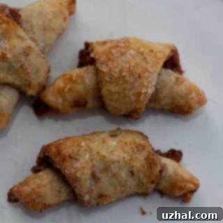 Cottage Cheese Rugelach with cinnamon and pecans