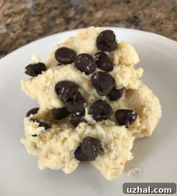 Thick ricotta muffin batter texture