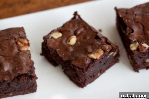 fudge walnut brownies