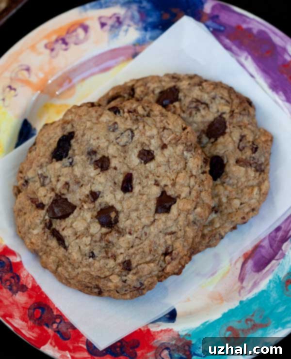 Martha Bakes Kitchen Sink Cookies recipe on a piece of paper, showing handwritten notes