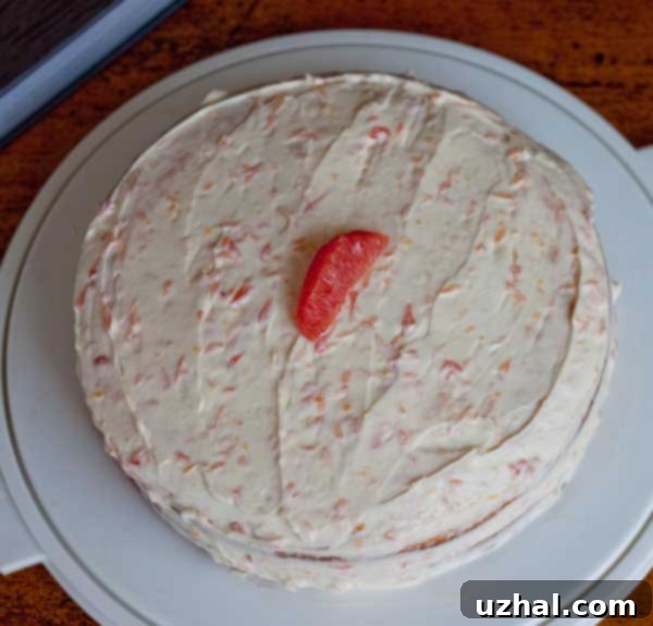 Brown Derby Grapefruit Cake