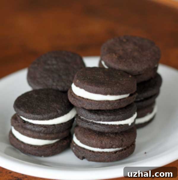 Decadent Homemade Chocolate Sandwich Cookies