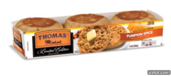 thomas pumpkin spice English Muffins