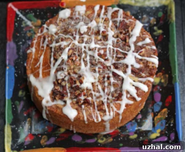 Classic Cowboy Coffee Cake with streusel topping, perfect for breakfast or brunch