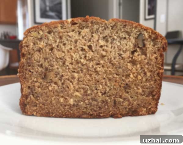 Oat Flour Banana Bread