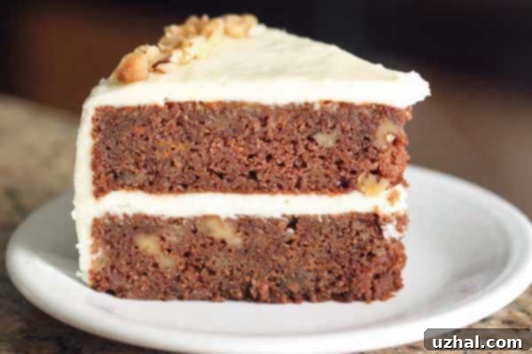 Chocolate Carrot Cake, A Rich and Moist Dessert