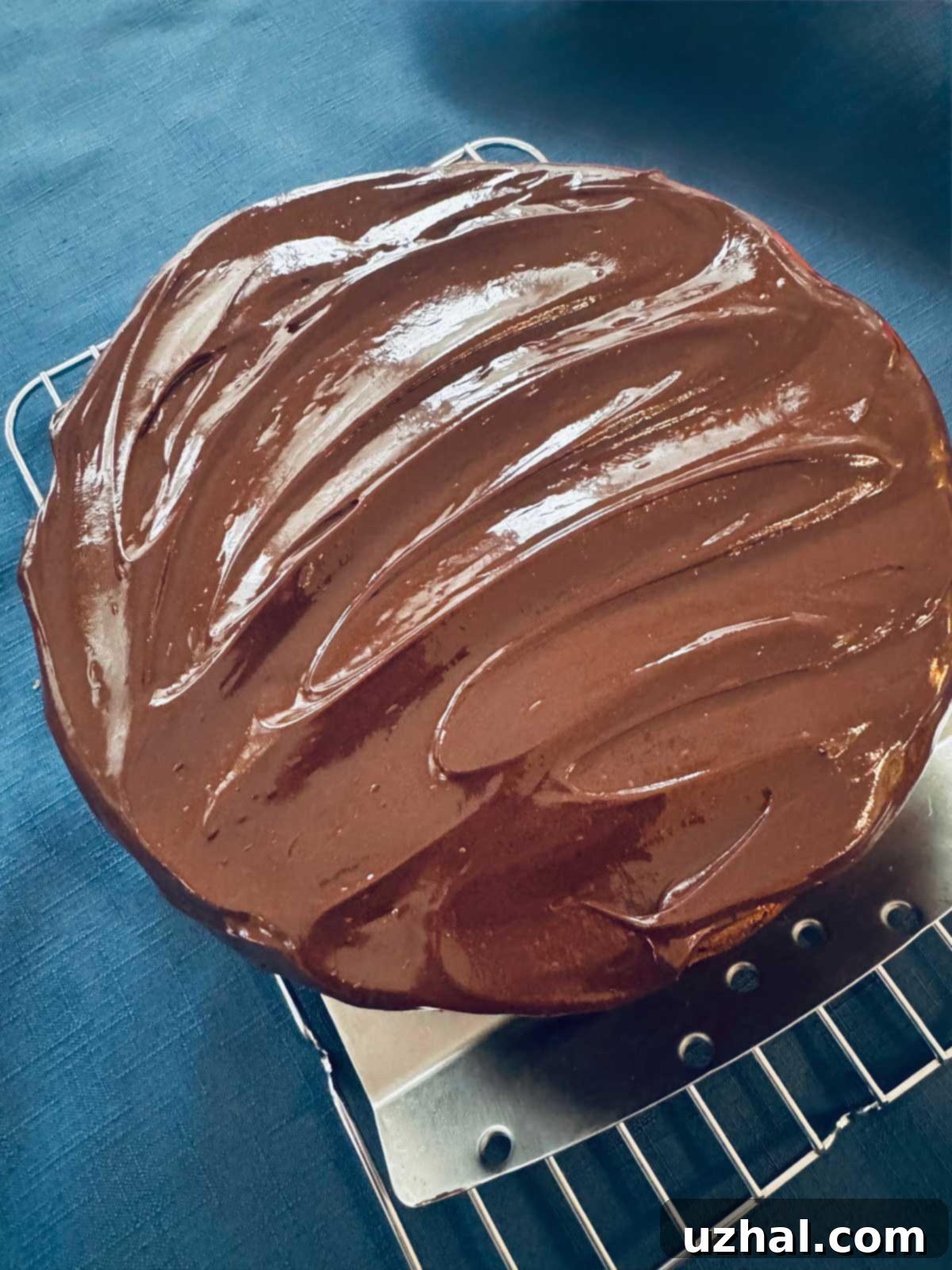 Rick's Favorite Chocolate Cake with Chocolate Ganache Frosting