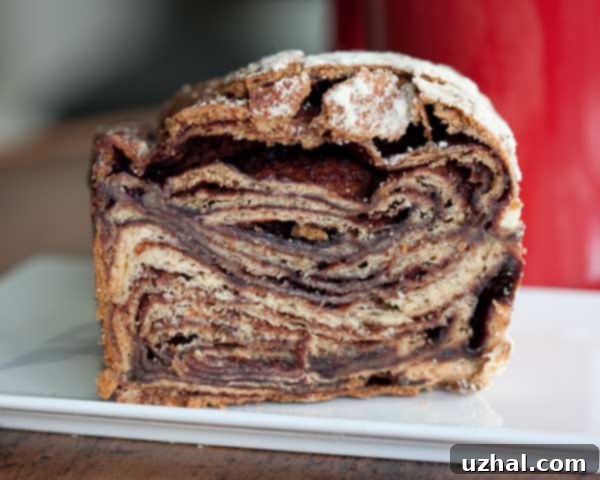 Green's Babka ingredients and packaging