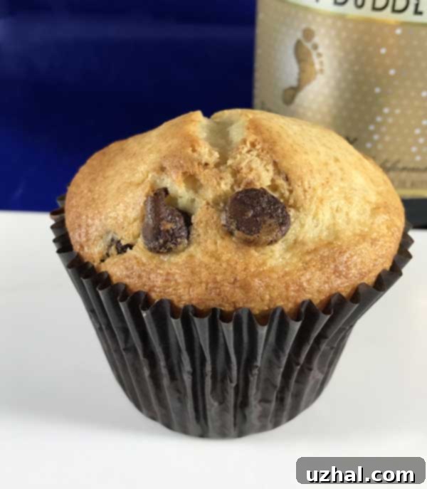 Champagne Banana Muffins