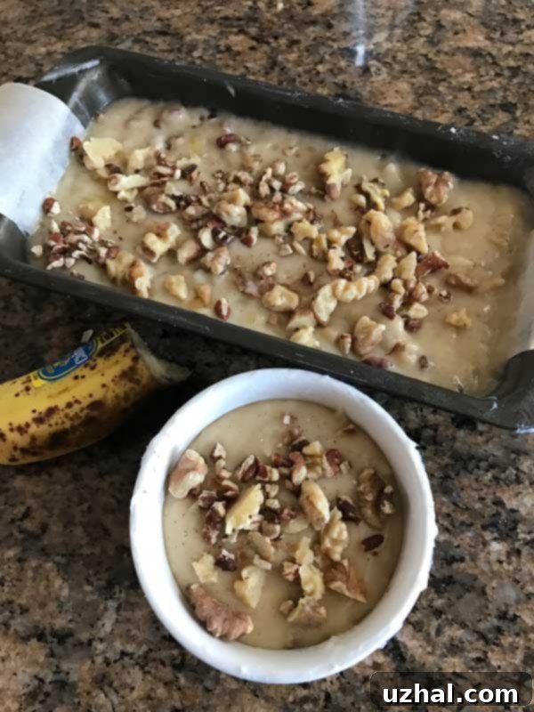 Copycat Starbucks banana bread batter, perfectly spiced